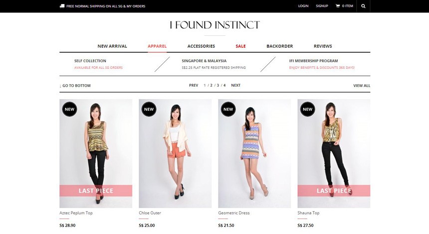 Projects - I Found Instinct