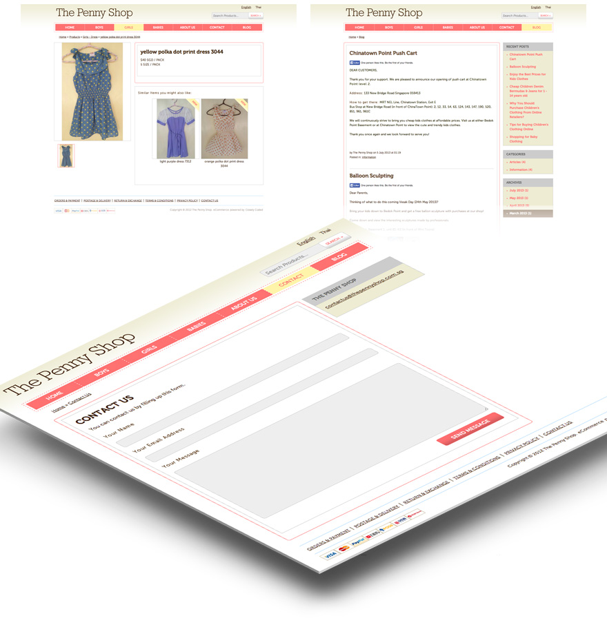 Projects - The Penny Shop