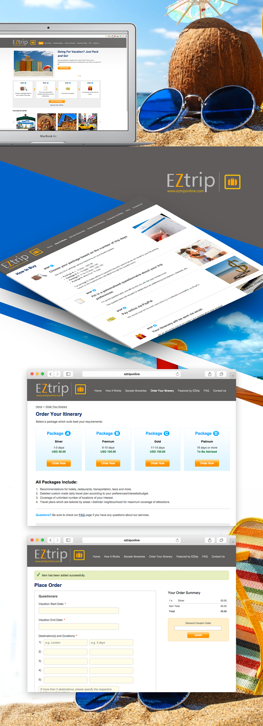 Projects - EZTrip Online
